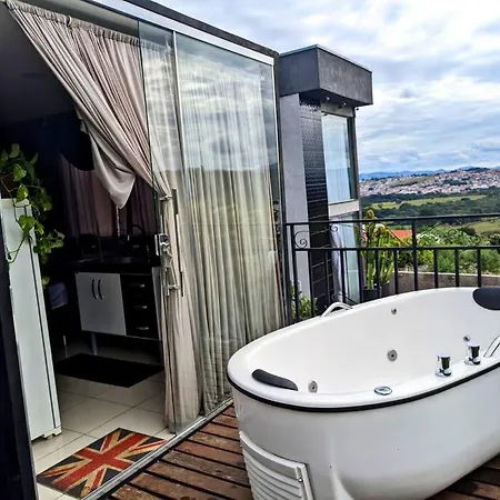 Tiny House Paraiso Minicasas Com Hidromassagem Pouso Alegre Exterior photo