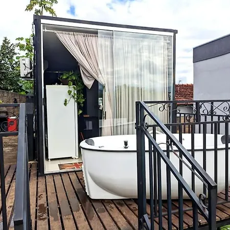 Tiny House Paraiso Minicasas Com Hidromassagem Pouso Alegre Exterior photo
