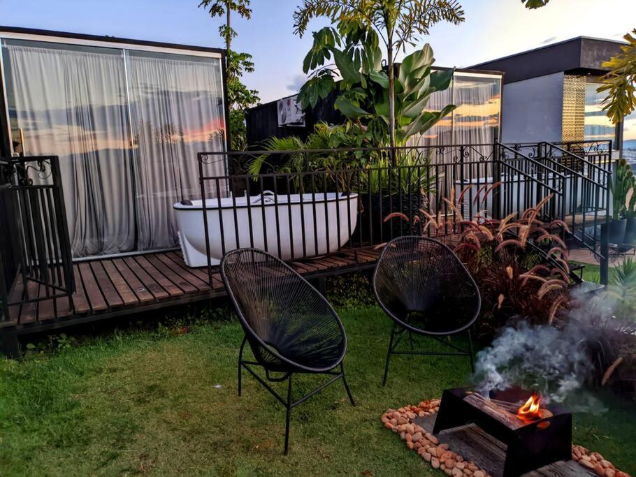 民宿 Tiny House Paraiso Minicasas Com Hidromassagem Pouso Alegre