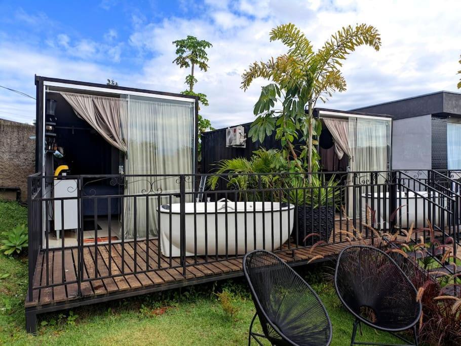 Tiny House Paraiso Minicasas Com Hidromassagem 民宿 Pouso Alegre